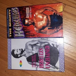 2x VHS Sword and Sandal epics